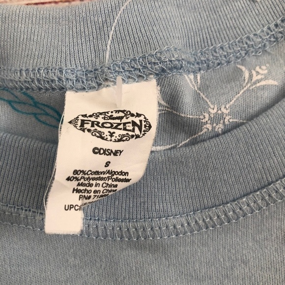 NWOT Disney Frozen Reversible Sweatshirt Size S - Picture 4 of 5